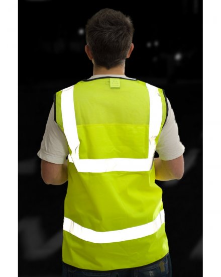 Leo Velator Mesh Back Waistcoat Hi-Vis Yellow - Darba apģērbs - Darba apģērbs - 3XL-10XL