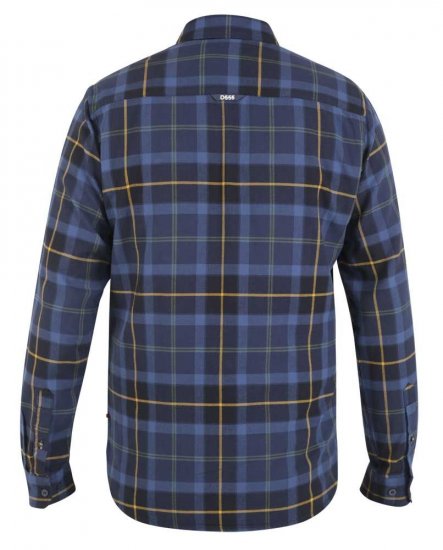 D555 Helston LS Flannel Shirt - Krekli - Krekli - 2XL-8XL