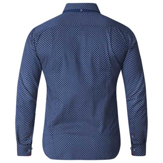 D555 Lavar Long Sleeve Diamond Printed Shirt - Krekli - Krekli - 2XL-8XL