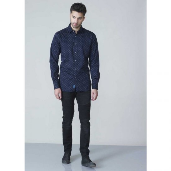 D555 Rashard Long Sleeve Printed Shirt - Krekli - Krekli - 2XL-8XL