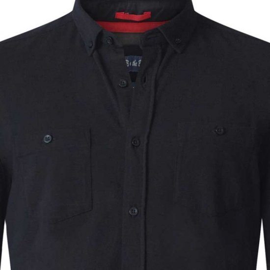 D555 Donnie Long Sleeve Jersey Shirt Black - Krekli - Krekli - 2XL-8XL