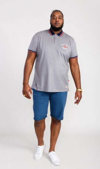 D555 Mersea Polo Shirt With Chest Embroidery - Polo krekli - Polo krekli - 2XL-8XL