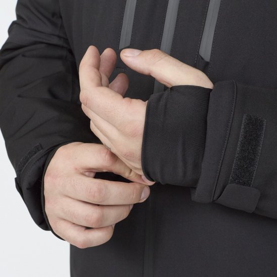 North Latitude Ski Jacket Black - Slēpošanas apģērbs - Lielizmēra slēpošanas apģērbs