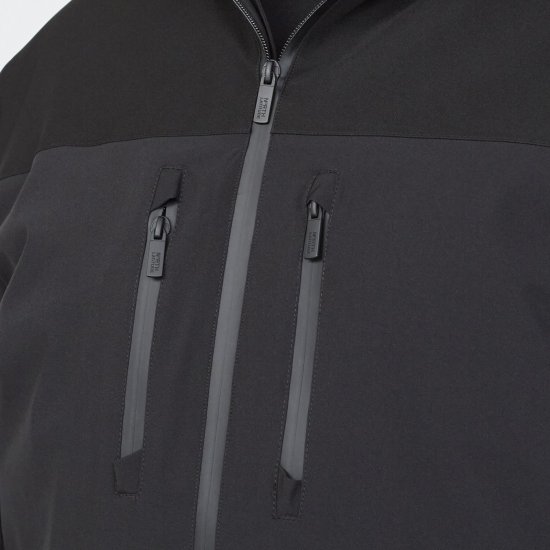 North Latitude Ski Jacket Black - Slēpošanas apģērbs - Lielizmēra slēpošanas apģērbs
