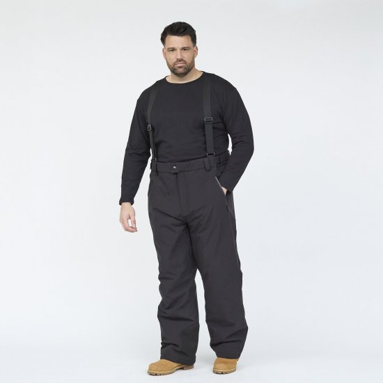 North Latitude Ski pant Black - Slēpošanas apģērbs - Lielizmēra slēpošanas apģērbs