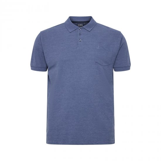 North Latitude Polo Blue Melange - Polo krekli - Polo krekli - 2XL-8XL