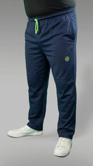 20 Nodi Libeccio Long Leg Sports Pants in Combed Cotton Jersey Navy - Sporta bikses un šorti - Sporta bikses un Sporta šorti - 2XL-12XL