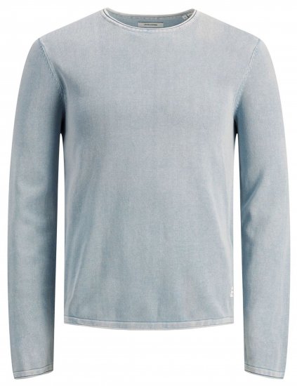 Jack & Jones JJELEO Knit Faded Denim - Džemperi un džemperi ar kapuci - Džemperi - 2XL-14XL