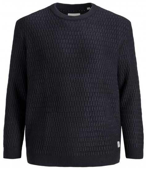 Jack & Jones JCOBRANDON Knit Black - Džemperi un džemperi ar kapuci - Džemperi - 2XL-14XL