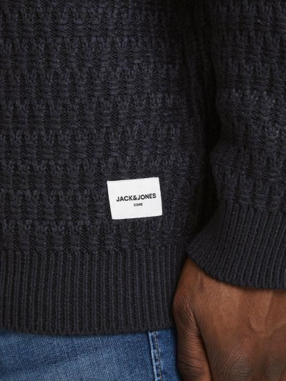 Jack & Jones JCOBRANDON Knit Black - Džemperi un džemperi ar kapuci - Džemperi - 2XL-14XL