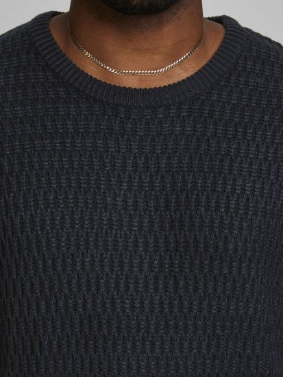 Jack & Jones JCOBRANDON Knit Black - Džemperi un džemperi ar kapuci - Džemperi - 2XL-14XL