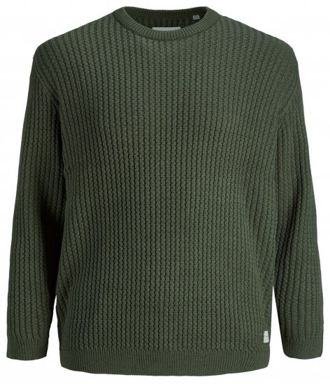 Jack & Jones JCOBRANDON Knit Forest - Džemperi un džemperi ar kapuci - Džemperi - 2XL-14XL