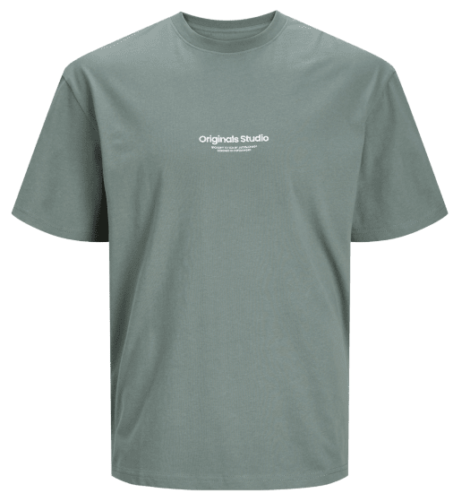 Jack & Jones JORVESTERBRO T-Shirt Laurel Wreath - T-krekli - T-krekli - 2XL-14XL