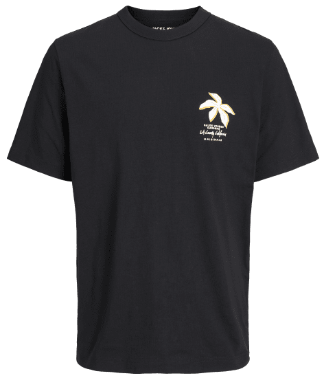 Jack & Jones JOREASTER ACTIVITY T-Shirt Black - T-krekli - T-krekli - 2XL-14XL