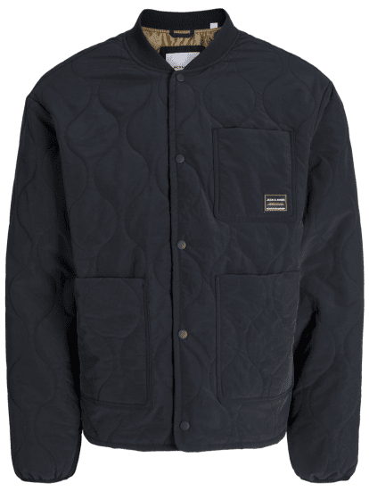 Jack & Jones Hero Liner Quilted Jacket Black - Jakas & Lietus apģērbs - Jakas - 2XL-12XL