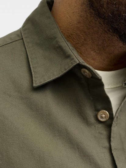 Jack & Jones Tristan Overshirt haki - Krekli - Krekli - 2XL-8XL