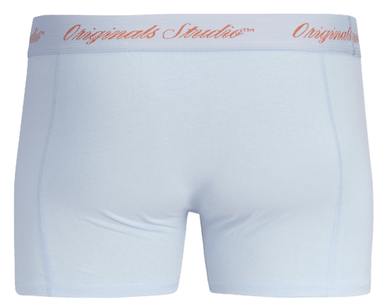 Jack & Jones Jacnorrebro Vienkrāsaini Bokseršorti 3-Pack Zils - Apakšveļa un peldšorti - Apakšveļa - 2XL-8XL