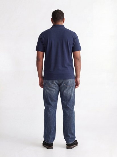 Jack & Jones Rush polo krekls 2 gab melna/tumši zila - Polo krekli - Polo krekli - 2XL-8XL