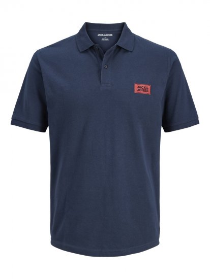 Jack & Jones Rush polo krekls 2 gab melna/tumši zila - Polo krekli - Polo krekli - 2XL-8XL