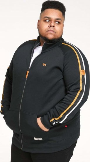 D555 MARSTON Zip Through Sweatshirt - Džemperi un džemperi ar kapuci - Džemperi - 2XL-14XL