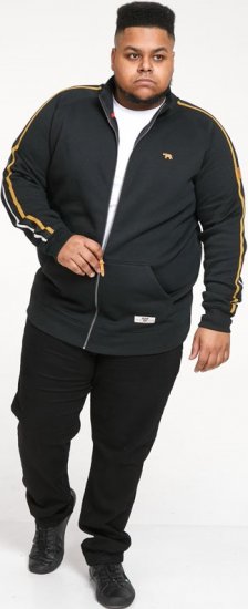 D555 MARSTON Zip Through Sweatshirt - Džemperi un džemperi ar kapuci - Džemperi - 2XL-14XL