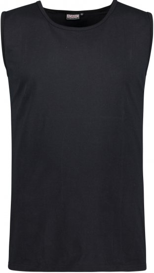 Adamo Rod Comfort Fit Tank Top Black - T-krekli - T-krekli - 2XL-14XL
