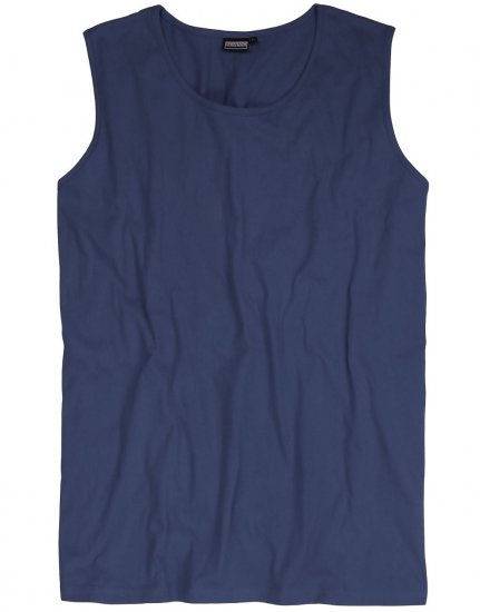 Adamo Rod Comfort Fit Tank Top Denim Blue - T-krekli - T-krekli - 2XL-14XL