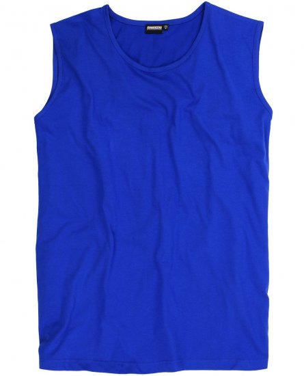 Adamo Rod Comfort Fit Tank Top Royal Blue - T-krekli - T-krekli - 2XL-14XL
