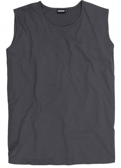 Adamo Rod Comfort Fit Tank Top Charcoal - T-krekli - T-krekli - 2XL-14XL