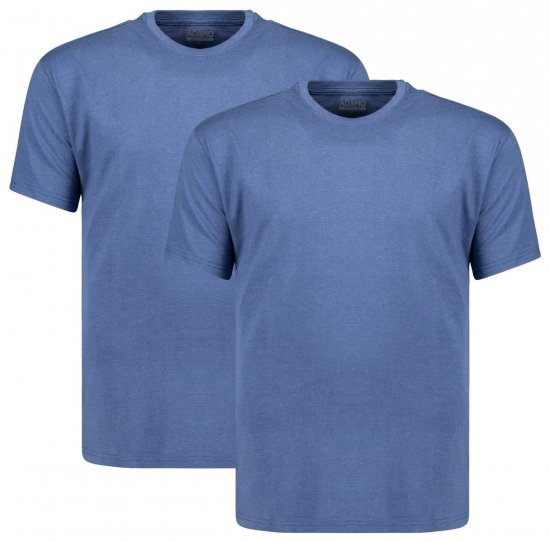 Adamo 129420 T-krekls 2 gab Džinsa zils - T-krekli - T-krekli - 2XL-14XL