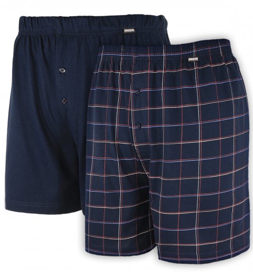 Adamo Daniel Boxershorts Navy 2-pack - Apakšveļa un peldšorti - Apakšveļa - 2XL-8XL