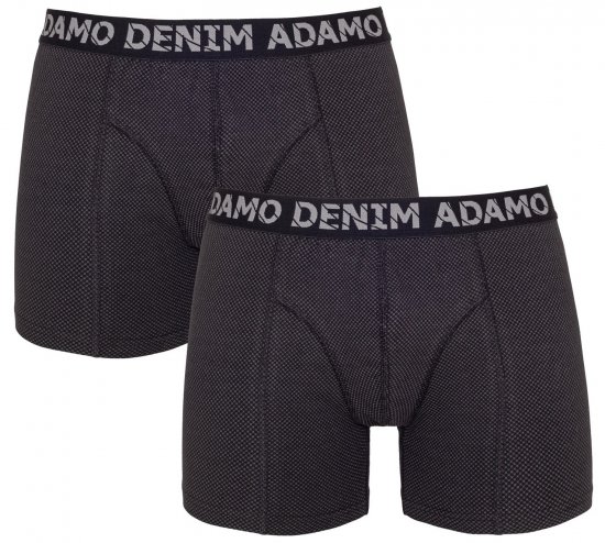 Adamo Julian Maxi Boxers Black 2-pack - Apakšveļa un peldšorti - Apakšveļa - 2XL-8XL