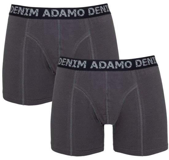 Adamo Julian Maxi Boxers Charcoal 2-pack - Apakšveļa un peldšorti - Apakšveļa - 2XL-8XL