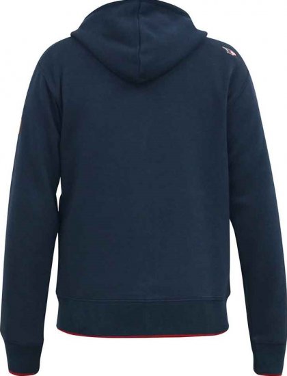 D555 WORCESTER Full Zip Hoody With Brooklyn Chest Print - Džemperi un džemperi ar kapuci - Džemperi - 2XL-14XL