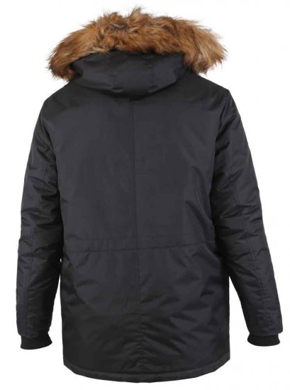 D555 Lovett Parka Black - Jakas & Lietus apģērbs - Jakas - 2XL-12XL