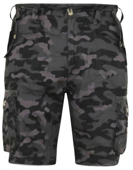 D555 ZAVIER Camo Cotton Cargo Shorts - Šorti - Šorti - W40-W60