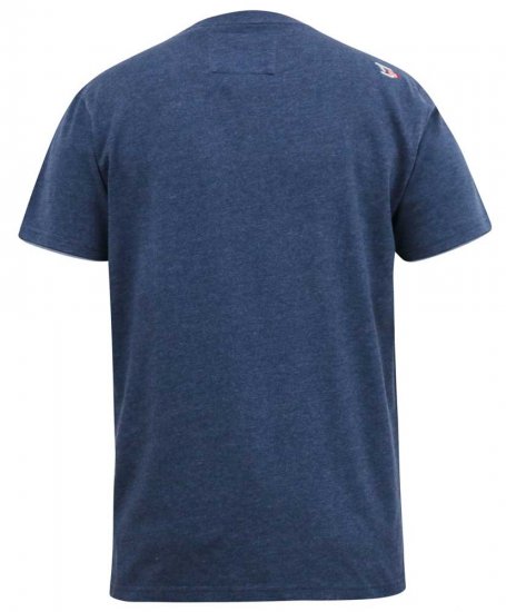 D555 ALFRED 2-Pack Brand Carrier Printed Crew Neck T-Shirts - T-krekli - T-krekli - 2XL-14XL