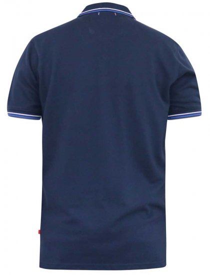 D555 SALFORD 1 Pique Polo Navy - Polo krekli - Polo krekli - 2XL-8XL