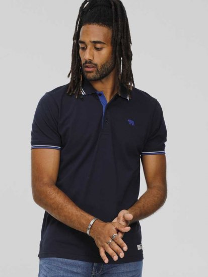D555 SALFORD 1 Pique Polo Navy - Polo krekli - Polo krekli - 2XL-8XL