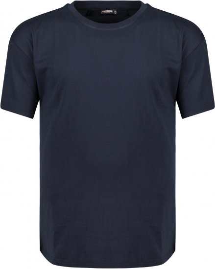 Adamo Bud Regular fit Heavy weight T-shirt Navy - T-krekli - T-krekli - 2XL-14XL