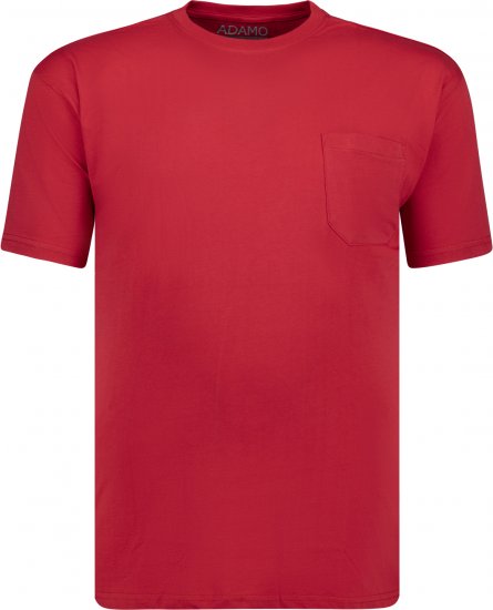 Adamo Kody Regular fit T-shirt with Pocket Red - T-krekli - T-krekli - 2XL-14XL