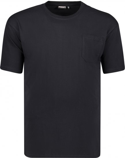 Adamo Kody Regular fit T-shirt with Pocket Black - T-krekli - T-krekli - 2XL-14XL