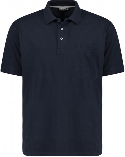 Adamo Klaas Regular fit Polo Shirt with Pocket Navy - Polo krekli - Polo krekli - 2XL-8XL