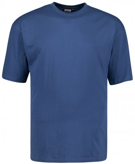 Adamo Magic T-shirt Denim Blue TALL SIZES - VĪRIEŠU APĢĒRBS MT-6XLT - Apģērbs gariem vīriešiem