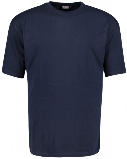 Adamo Magic T-shirt Navy TALL SIZES - VĪRIEŠU APĢĒRBS MT-6XLT - Apģērbs gariem vīriešiem