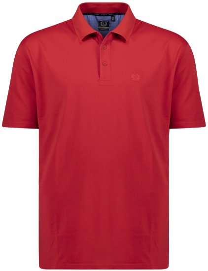 Adamo Picco Technical Sports Polo Red - Sporta apģērbs & outdoor - Liela izmēra sporta apģērbi vīriešiem