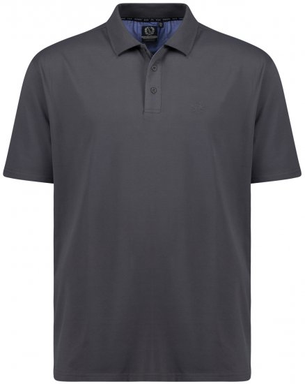 Adamo Picco Technical Sports Polo Charcoal - Sporta apģērbs & outdoor - Liela izmēra sporta apģērbi vīriešiem