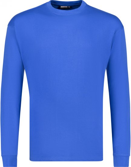 Adamo Floyd Comfort fit Long sleeve T-shirt Royal Blue - T-krekli - T-krekli - 2XL-14XL