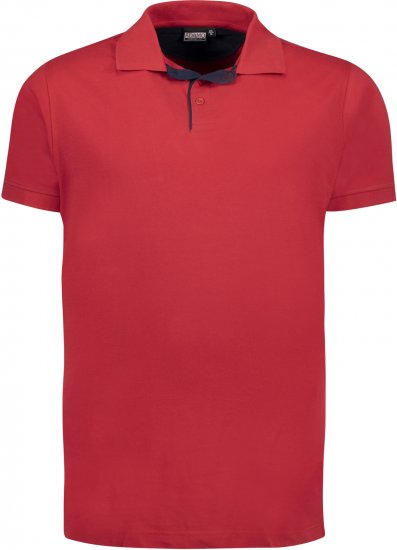 Adamo Pablo Comfort fit Polo Shirt Red - Polo krekli - Polo krekli - 2XL-8XL