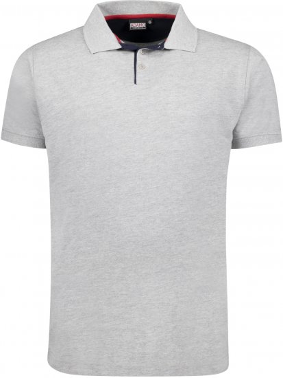 Adamo Pablo Comfort fit Polo Shirt Grey - Polo krekli - Polo krekli - 2XL-8XL